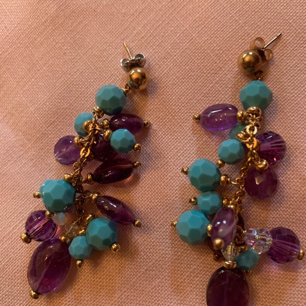14kt gold filled dangling earrings